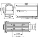 Gibraltar Mailboxes Arlington Classic Galvanized Steel Post Mount Black Mailbox