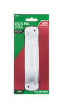 Ace 6.8 in. L Gloss White White Steel Heavy Duty Utility Pull