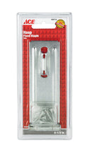 HASP FXD STPL 4-1/2" ZN