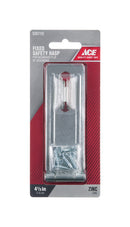 Ace Zinc 4-1/2 in. L Fixed Staple Safety Hasp