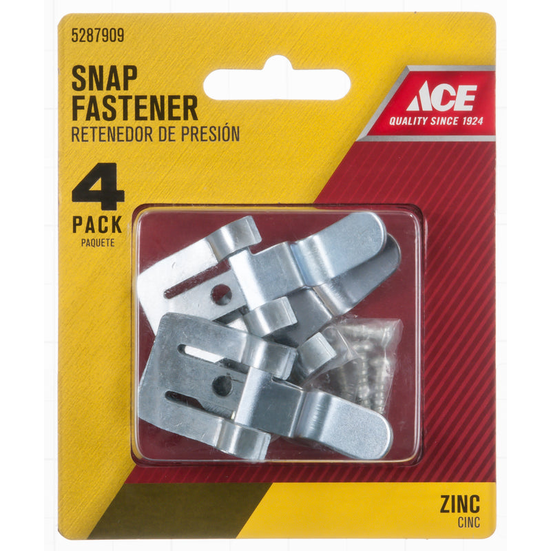 Ace Zinc-Plated Silver Steel Screen/Storm Sash Hanger 4 pk