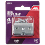 CORNR BRC IN 1-1/2"ZN4PK