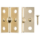 Ace 1-1/2 in. H X 2-3/4 in. W X 1-1/2 in. D Bright Brass Inside Corner Brace