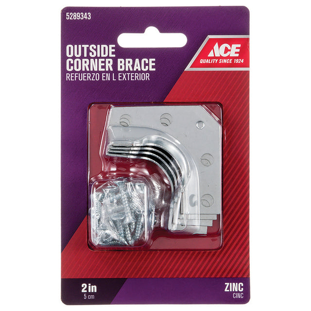 CORNER BRACE OUT 2"ZN