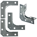 Ace 2-1/2 in. H X 3.75 in. W X 2-1/2 in. D Zinc Outside Corner Brace