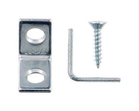 Ace 3/4 in. H X 2.75 in. W X 3/4 in. D Zinc Inside L Corner Brace