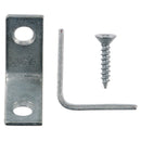 Ace 1 in. H X 2.75 in. W X 1 in. D Steel Inside L Corner Brace