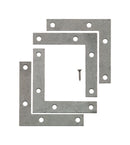 Ace 4 in. H X 4.75 in. W X 4 in. D Steel Flat Corner Brace