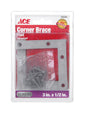 CORNER BRACE FLAT 3"GALV