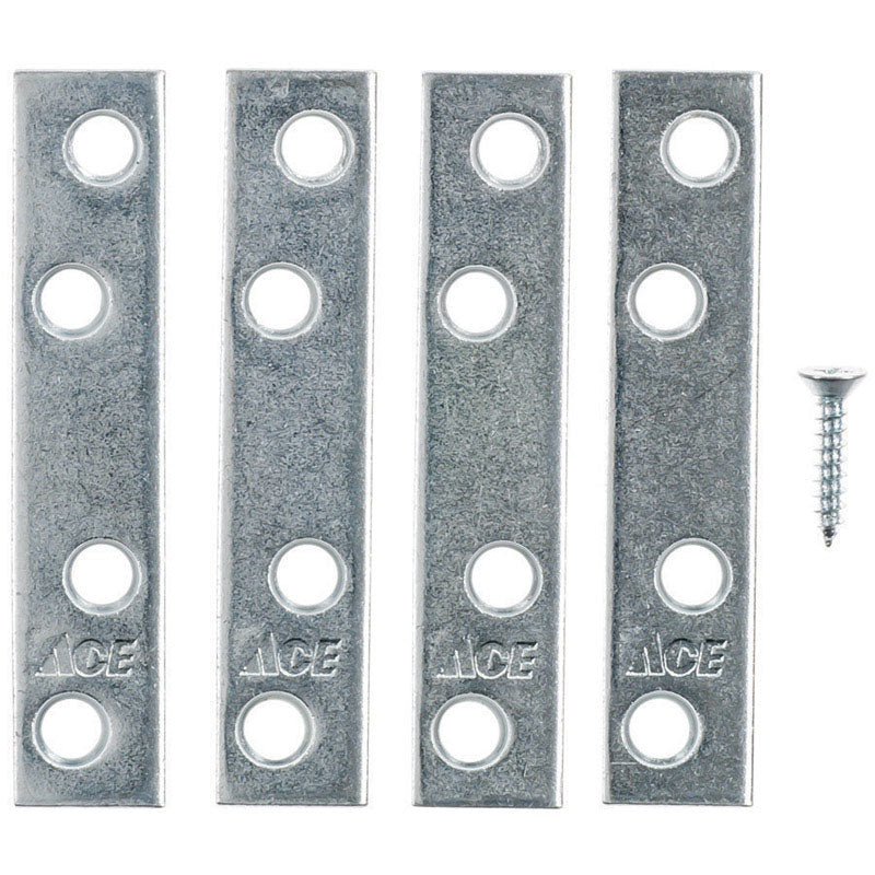 Ace 3 in. H X 0.625 in. W X .87 in. L Zinc Mending Brace