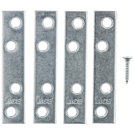 Ace 3 in. H X 0.625 in. W X .87 in. L Zinc Mending Brace