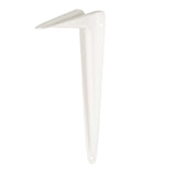 Hampton White Steel Shelf Support 18 Ga. 10 in. L 100 lb