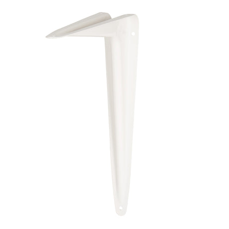 Hampton White Steel Shelf Support 18 Ga. 10 in. L 100 lb