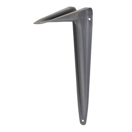 Hampton Gray Steel Shelf Support 18 Ga. 10 in. L 100 lb