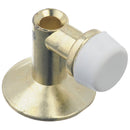Ace 1-1/4 in. W Metal Bright Gold Door Stop Mounts to floor