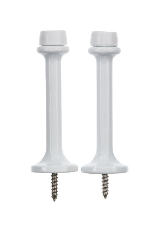 DOOR STOP RIGID HD 3"WHT
