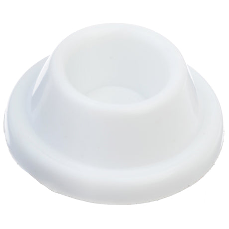Ace 1-7/8 in. W Plastic White Wall Door Stop Mounts to door and wall