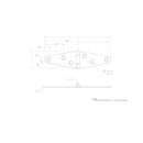 Ace 2 in. L Zinc-Plated Light Duty Strap Hinge 2 pk