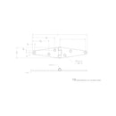 Ace 4 in. L Zinc-Plated Light Duty Strap Hinge 2 pk