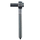 SCREW HOOK 1/2X4"ZN