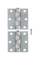 Ace 2-1/2 in. L Galvanized Broad Hinge 2 pk