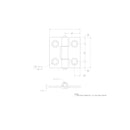 Ace 2.75 in. W X 1 in. L Zinc Plated Silver Zinc Narrow Hinge 2 pk