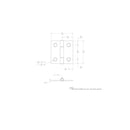 Ace 1-7/16 in. W X 1-1/2 in. L Zinc Plated Zinc Narrow Hinge 2 pk