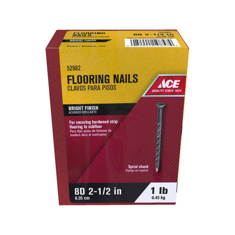 ACE FLOOR NAIL 8D 2.5"1#