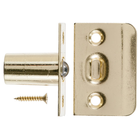 Ace 1 in. H X 1 in. W X 2 in. D Brass Metal Ball Catch