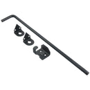 CANE BOLT HD 1/2X18" BLK