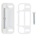 Ace White Steel Screen/Storm Door Strike 1 pk