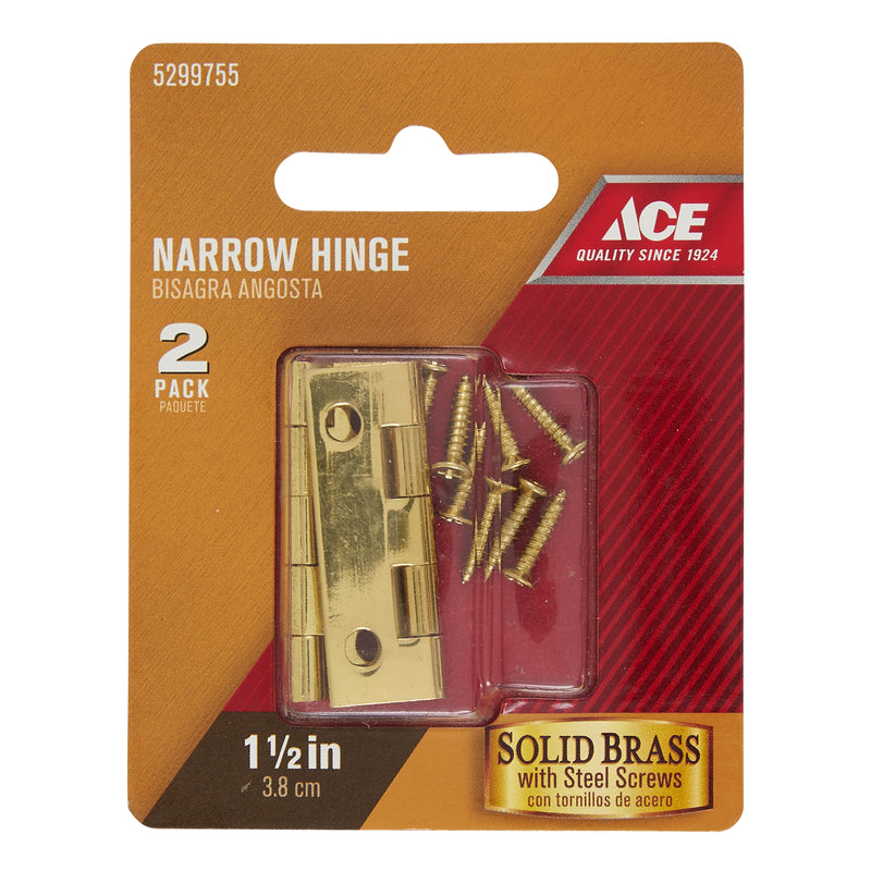 HINGE NARROW 1-1/2BR CD2