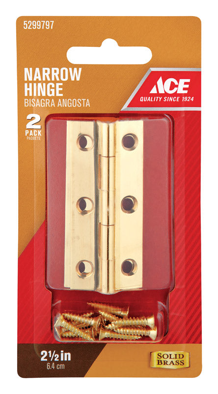 HINGE NARROW 2-1/2BR CD2