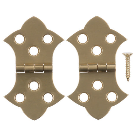 HINGE DECO 1-5/16BR CD2
