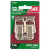 Ace Bright Zinc Drawer Catch 2 pk