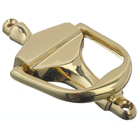 Ace 4 in. L Brass Door Knocker
