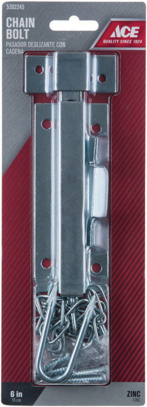 BOLT CHAIN PULL 6" ZN