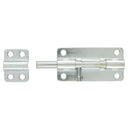 Ace 4 in. L Zinc-Plated Steel Barrel Bolt 1 pk