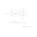 Ace 4 in. L Brass-Plated Steel Barrel Bolt 1 pk