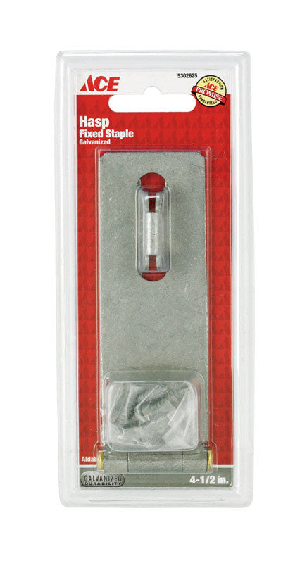 HASP FXD STPL 4-1/2 GALV