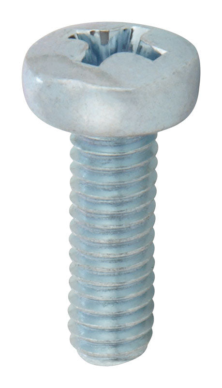 Hillman M4-0.7 X 12 in. L Phillips Pan Head Zinc-Plated Steel Metric Machine Screws 100 pk