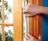 M-D Gray Foam Weather Stripping Tape For Doors and Windows 17 ft. L X 1/4 in.