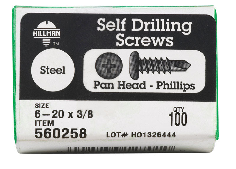 SCREW DRIL PPH6-20X3/8