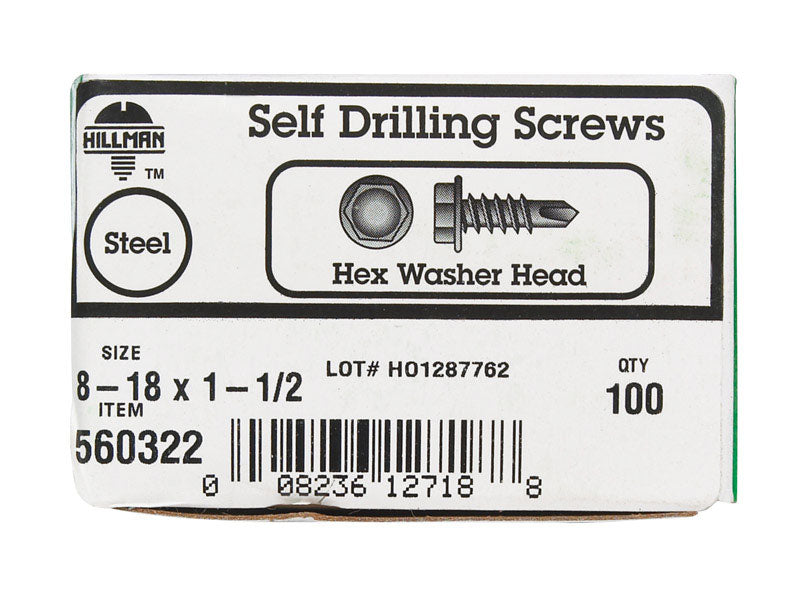 SCREW DRIL HWH8-18X1.5