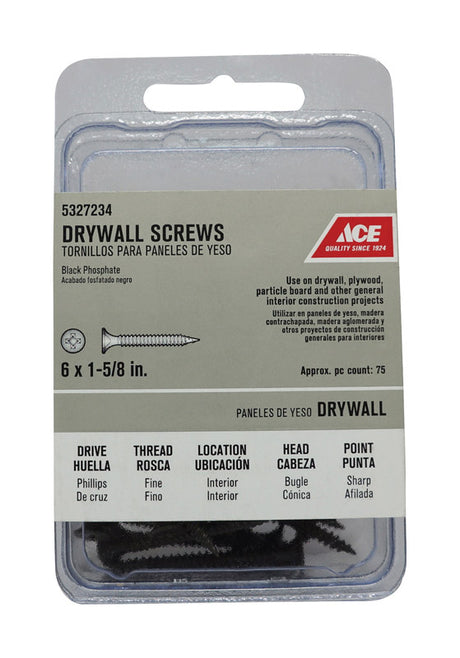 SCR DW PH FN6X1.5/8 75PC