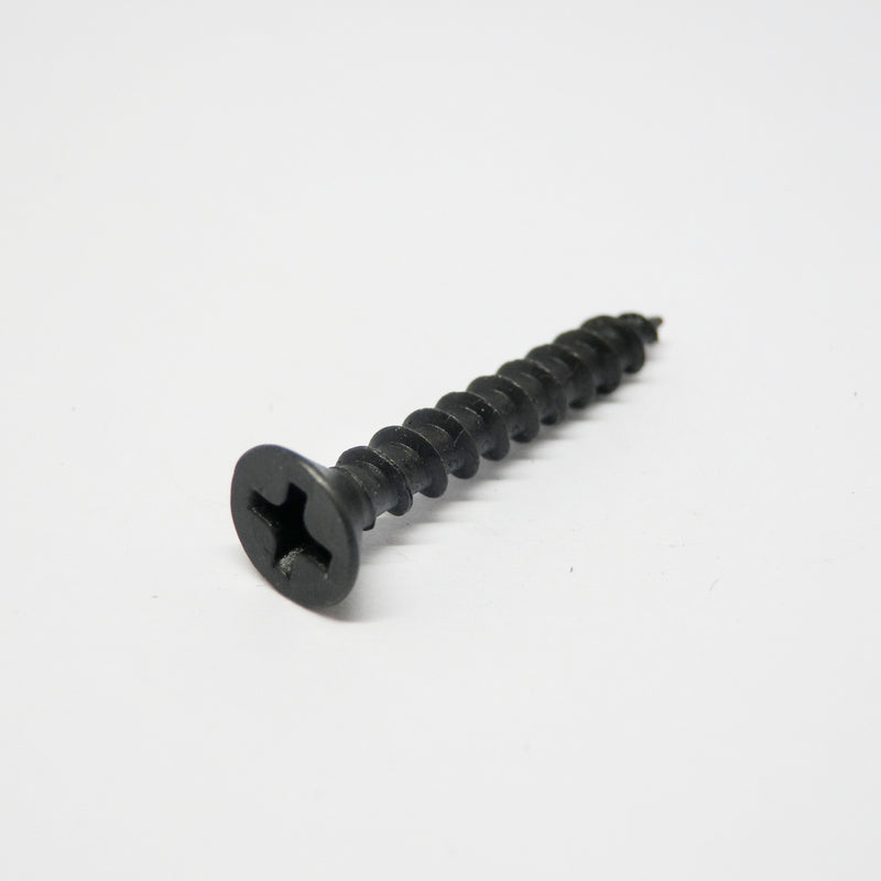 Ace No. 6 X 1 in. L Phillips Black Phosphate Cabinet Screws 50 pk