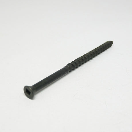 Ace No. 8 X 3 in. L Square Black Phosphate Trim Screws 50 pk