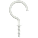 HOOK CUP 1-1/4"P WHT CD3
