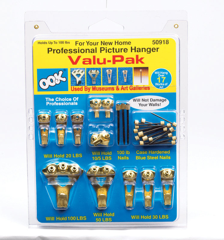 PICTURE HANGERS VALU PAK