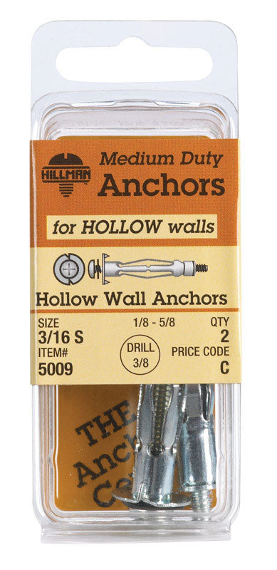 WALL ANCHOR 3/16 S CD2